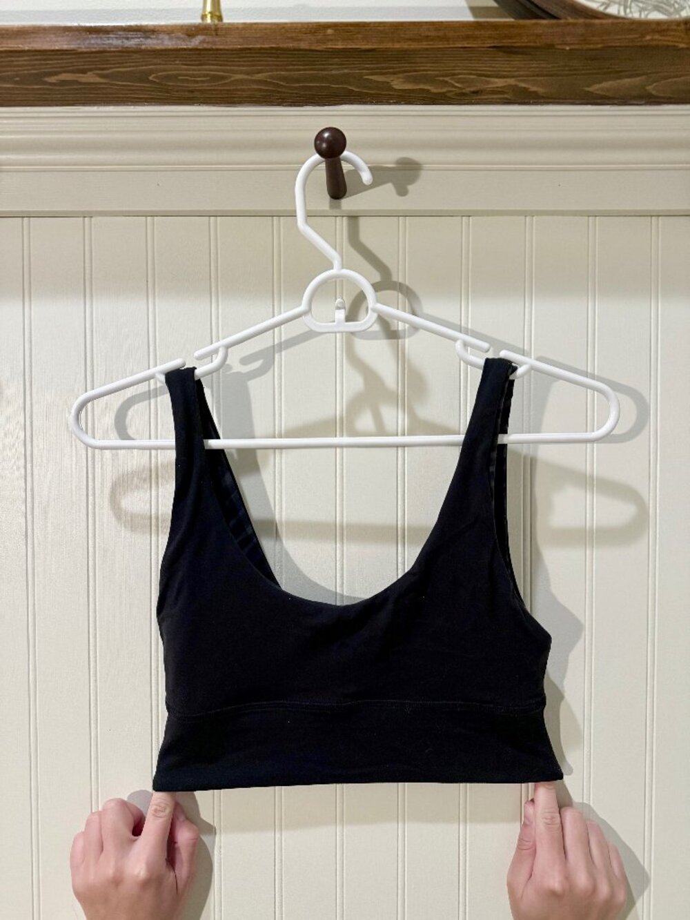 Lululemon black sports bra